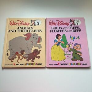 Vintage Disney books